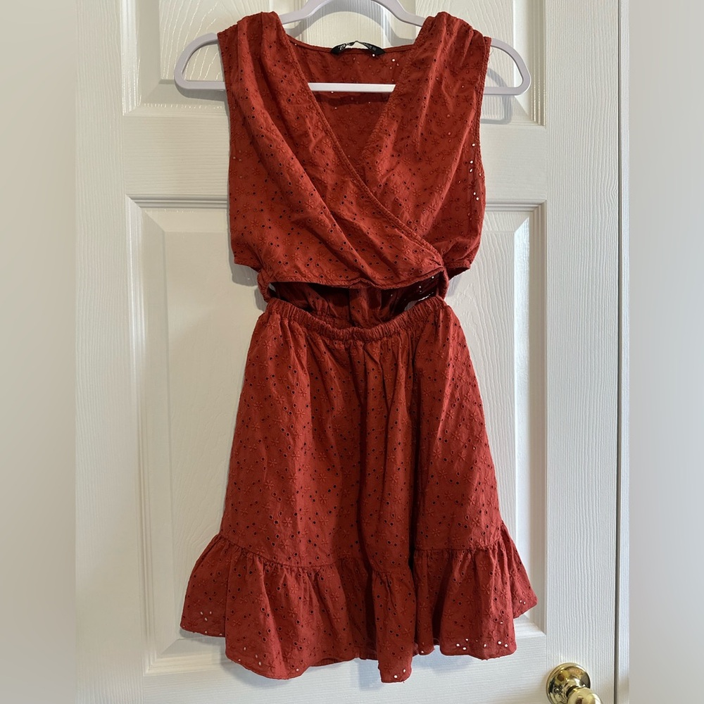 ZARA Red Dress Size S